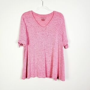 LANE BRYANT SHORT SLEEVE TOP